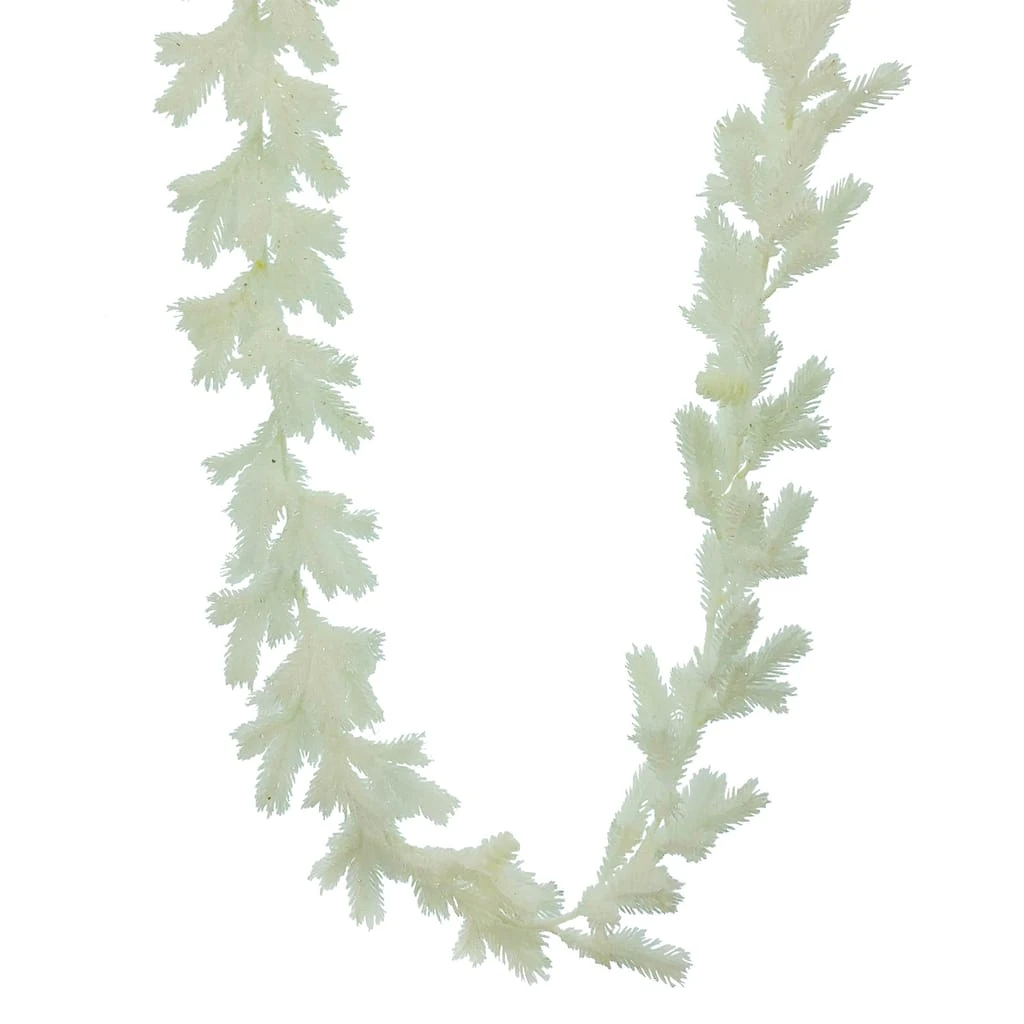 Best Sale 🤩 6ft. White Glitter Pine Garland by Ashland® ⭐ 3 Best Sale 🤩 6ft. White Glitter Pine Garland by Ashland® ⭐