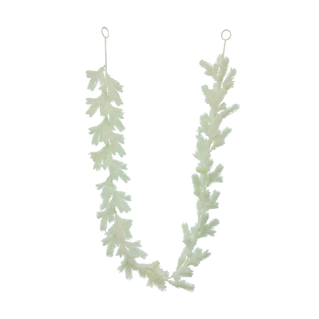 Best Sale 🤩 6ft. White Glitter Pine Garland by Ashland® ⭐ 4 Best Sale 🤩 6ft. White Glitter Pine Garland by Ashland® ⭐ - Image 2