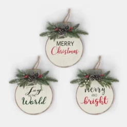 Promo ✨ Assorted 12.5" 🥰 Christmas Wall Ornament by Ashland® ❤️