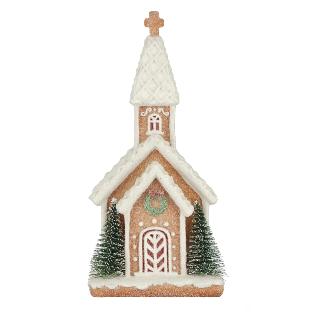 Budget ⭐ 8.5" Gingerbread Church Tabletop Accent by Ashland® 🥰 3 Budget ⭐ 8.5" Gingerbread Church Tabletop Accent by Ashland® 🥰