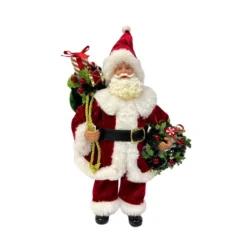Best deal 🎉 10.5" Santa with Wreath Figure by Ashland® 🤩