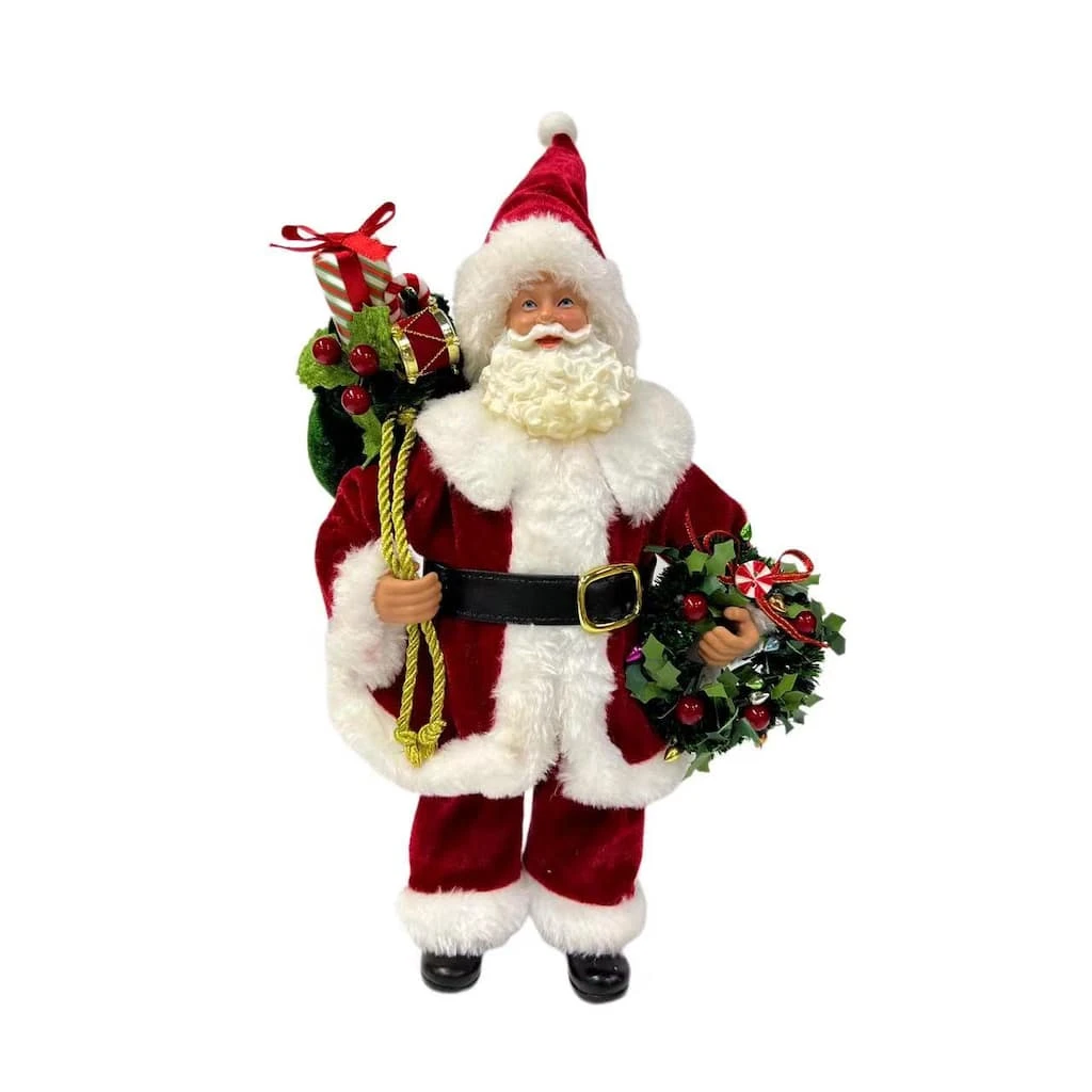 Best deal 🎉 10.5" Santa with Wreath Figure by Ashland® 🤩 3 Best deal 🎉 10.5" Santa with Wreath Figure by Ashland® 🤩