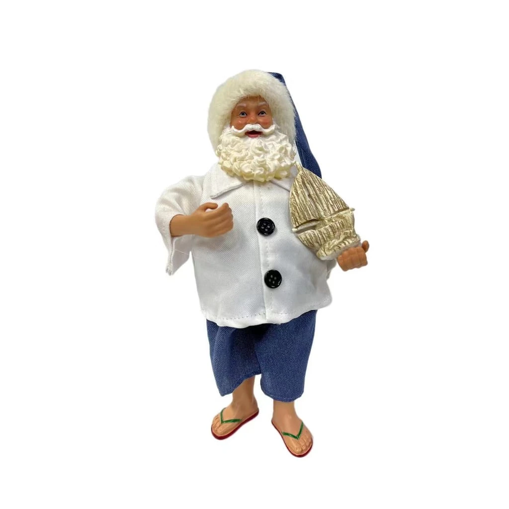 Discount 👍 10.5" Santa with Salilboat Figure by Ashland® 💯 3 Discount 👍 10.5" Santa with Salilboat Figure by Ashland® 💯
