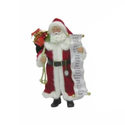 Best Sale 👏 10.5" Traditional Santa with Bear Figure by Ashland® 🎉
