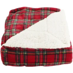 Top 10 β Red Plaid Berber Fleece Throw Blanket by Ashland® π 6 Top 10 β Red Plaid Berber Fleece Throw Blanket by Ashland® π -Outlet Yuletide Joy Store 10699723 2