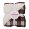 Promo ✔️ Ivory Plaid Berber Throw Blanket by Ashland® 🎉 2 Promo ✔️ Ivory Plaid Berber Throw Blanket by Ashland® 🎉 -Outlet Yuletide Joy Store 10699724 1