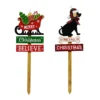 Buy 🎁 Assorted 37" Dog/Sleigh Christmas Yard Stake by Ashland® ❤️