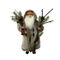 New 🛒 16" Woodland Santa Figurine by Ashland® 🔔