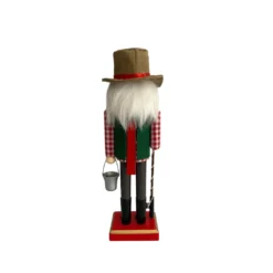 Top 10 🌟 10" Fisherman Wooden Collectible Nutcracker by Ashland® ⌛ -Outlet Yuletide Joy Store 10699798 3