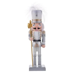 Flash Sale 🤩 10" Silver Soldier Nutcracker by Ashland® 🔔