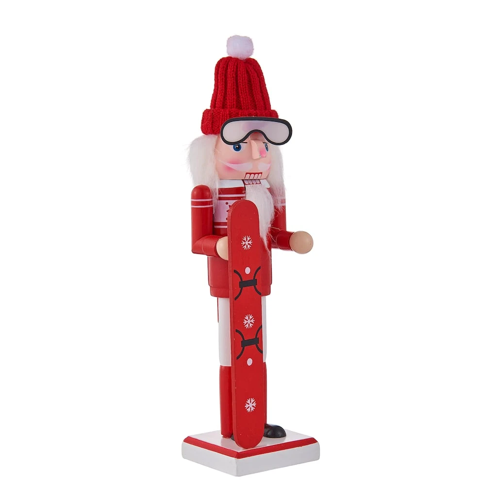 Brand new 🥰 10" Skier Collectible Nutcracker by Ashland® ✨ 4 Brand new 🥰 10" Skier Collectible Nutcracker by Ashland® ✨ - Image 2