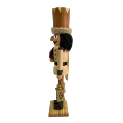 Outlet 🧨 16" Natural Wooden Nutcracker by Ashland® ⭐ -Outlet Yuletide Joy Store 10699826 2