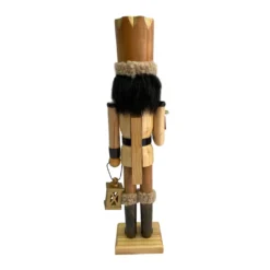 Outlet 🧨 16" Natural Wooden Nutcracker by Ashland® ⭐ -Outlet Yuletide Joy Store 10699826 3