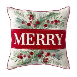 Brand new 🌟 Merry with Berries Pillow by Ashland® 🔔