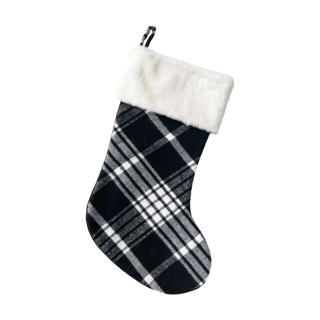 Top 10 π 18" Black Tartan Stocking by Ashland® π₯° 3 Top 10 π 18" Black Tartan Stocking by Ashland® π₯°