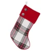 Discount 🛒 20" White Plaid Stocking by Ashland® ❤️ 2 Discount 🛒 20" White Plaid Stocking by Ashland® ❤️ -Outlet Yuletide Joy Store 10699866 1