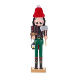 Hot Sale 👏 16" Red & Black Plaid Collectible Nutcracker by Ashland® 👏
