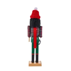Hot Sale 👏 16" Red & Black Plaid Collectible Nutcracker by Ashland® 👏 -Outlet Yuletide Joy Store 10699886 3