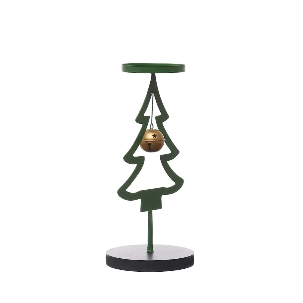 Hot Sale ⭐ Christmas Tree Pillar Candle Holder by Ashland® ✔️ 4 Hot Sale ⭐ Christmas Tree Pillar Candle Holder by Ashland® ✔️ - Image 2