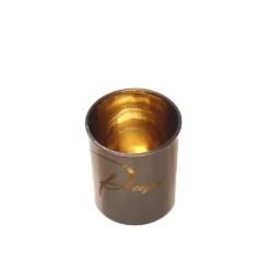 Buy ⭐ 3" Cream Peace Glass Tealight Holder by Ashland® 👏 -Outlet Yuletide Joy Store 10699913 2