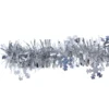 Promo ⭐ 12ft. Silver Snowflake Tinsel Garland by Ashland® 🤩 -Outlet Yuletide Joy Store 10699920 1