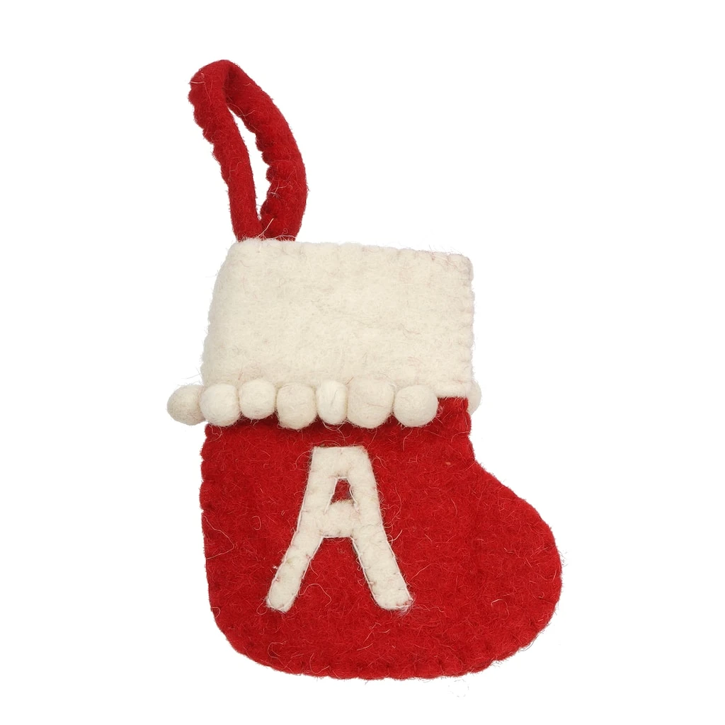 Flash Sale π Assorted 6" Monogram Mini Stocking Ornament by Ashland® π 4 Flash Sale π Assorted 6" Monogram Mini Stocking Ornament by Ashland® π - Image 2