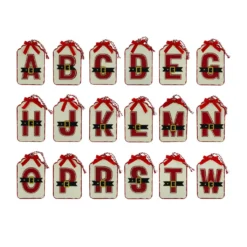 Discount 🎁 Assorted 7.5" Classic Monogram Wood Tag by Ashland® 👍