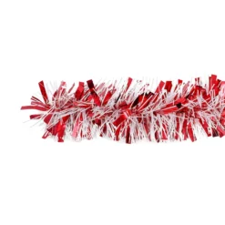 Budget ⌛ 6ft. Red & White Tinsel Garland by Ashland® 🔥