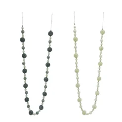 New 🎁 Assorted 6ft. Glitter Ball Garland by Ashland® ✨