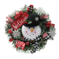 Coupon 💯 23" Snowman Wreath by Ashland® ❤️