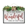 Best deal 🧨 Most Wonderful Time Of The Year Wall Sign by Ashland® ✨ -Outlet Yuletide Joy Store 10700015 1