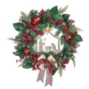 Best deal ⭐ 24" Church & Red Ball Ornament Pine Wreath by Ashland® 💯 -Outlet Yuletide Joy Store 10700019 1