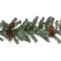 Coupon 👏 6ft. Snowy Pine & Pinecone Garland by Ashland® 🥰