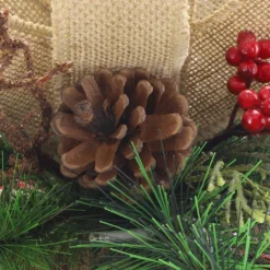 Best Sale 🌟 14" Large Red & Green Gift Box With LED Lights by Ashland® ⌛ -Outlet Yuletide Joy Store 10700067 3