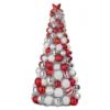 Budget 😀 22" Red & White Ornament Tree by Ashland® ✨ 1 Budget 😀 22" Red & White Ornament Tree by Ashland® ✨ -Outlet Yuletide Joy Store 10700082 1