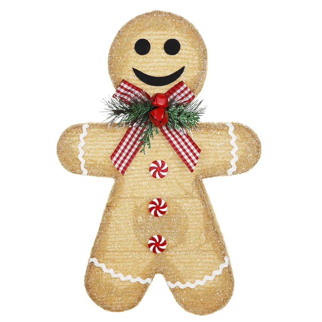 Wholesale 😉 15" Gingerbread Man With LED Lights by Ashland® ✨ 3 Wholesale 😉 15" Gingerbread Man With LED Lights by Ashland® ✨