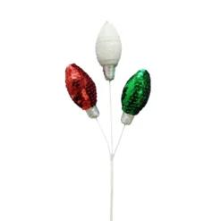 Top 10 ✔️ Sequin Bulb Pick by Ashland® 🔔 Christmas 🤩 -Outlet Yuletide Joy Store 10700095 3