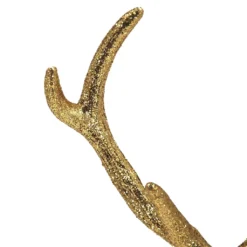 Budget ✨ Gold Glitter Antler Pick by Ashland® 😀 -Outlet Yuletide Joy Store 10700097 2