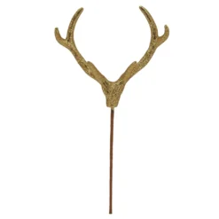 Budget ✨ Gold Glitter Antler Pick by Ashland® 😀 -Outlet Yuletide Joy Store 10700097 3