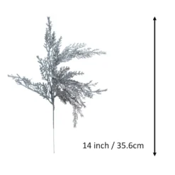 Buy π Silver Glitter Cedar Pick by Ashland® π 7 Buy π Silver Glitter Cedar Pick by Ashland® π -Outlet Yuletide Joy Store 10700103 3