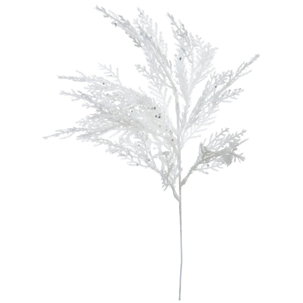 Wholesale ✨ White Glitter Cedar Pick by Ashland® ⭐ 3 Wholesale ✨ White Glitter Cedar Pick by Ashland® ⭐