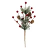 Flash Sale 🥰 Red Berry & Snowy Cashmere Pine Pick by Ashland® 🥰 -Outlet Yuletide Joy Store 10700120 1