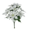 Brand new 🛒 Silver Poinsettia Bush by Ashland® 🧨 -Outlet Yuletide Joy Store 10700139 1