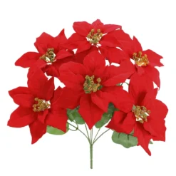 Best deal 🥰 Red Poinsettia Bush by Ashland® ✔️ -Outlet Yuletide Joy Store 10700144 2
