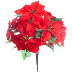 Discount ⌛ Red Poinsettia Bush by Ashland® 🎁