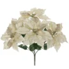 Promo ⭐ Champagne Poinsettia Bush by Ashland® 👍 -Outlet Yuletide Joy Store 10700149 1