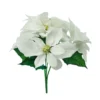 Budget ❤️ White Poinsettia Bush by Ashland® 😉 -Outlet Yuletide Joy Store 10700154 1