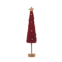 New 🥰 Assorted 18.5" Wool Tabletop Tree by Ashland® 🧨 -Outlet Yuletide Joy Store 10700236 3