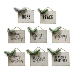 Deals 💯 Assorted Christmas Themed Wall Sign by Ashland® ✨