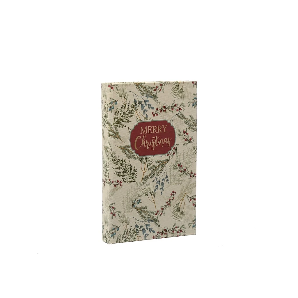 Budget 😉 8.25" Merry 🎁 Christmas Book Box by Ashland® ⭐ 3 Budget 😉 8.25" Merry 🎁 Christmas Book Box by Ashland® ⭐